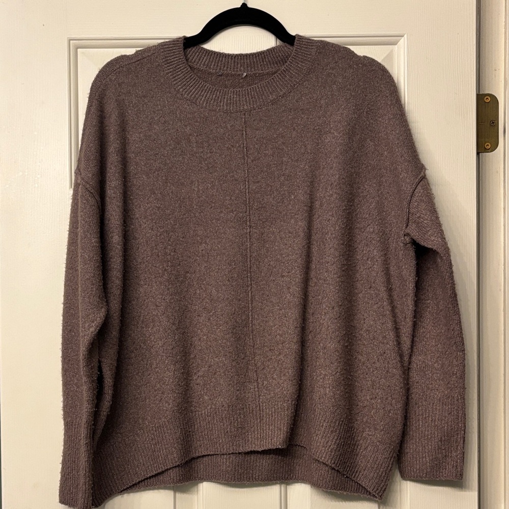 Cozy Women's Sweater in Taupe